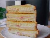 Cómo hacer el sándwich mixto más rápido y crujiente en Air Fryer