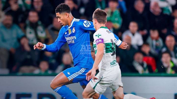 Real Madrid empata con Elche y mantiene mínima ventaja en la Liga