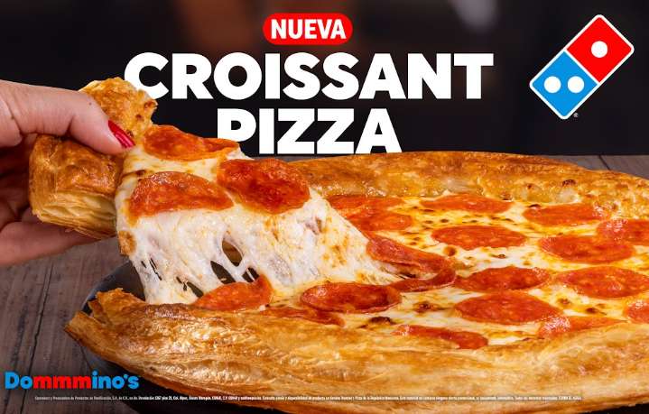 Domino’s sorprende con su nueva Croissant Pizza y una imagen renovada