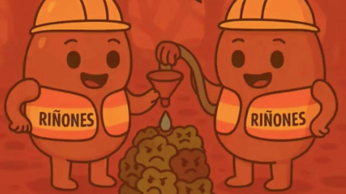 Los hermanitos riñones: Cómo mantenerlos felices, limpios y trabajando al 100