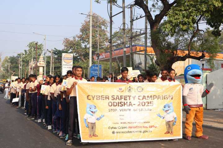 Odisha Police Rolls Out Statewide Cyber Awareness Campaign
