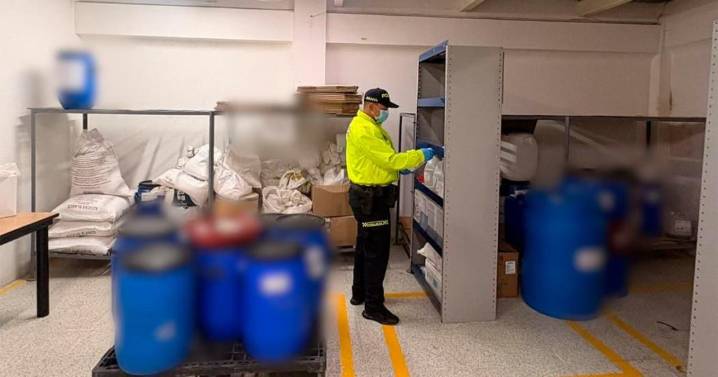Autoridades desmantelaron una red de medicamentos falsos en Bogotá