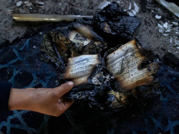 Israeli settlers torch mosque, scrawl hateful messages