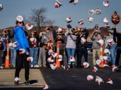 Photo gallery: Turkey drop raises funds at Wood County Museum