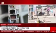 En San Juan de Lurigancho, familiares exhuman cuerpos por inseguridad en cementerio