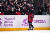 Mathieu Olivier's wake-up call earns Blue Jackets a point in shootout loss to Rangers