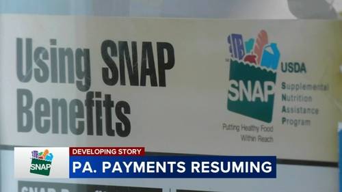 Governor Josh Shapiro announces SNAP payments to resume in Pennsylvania
