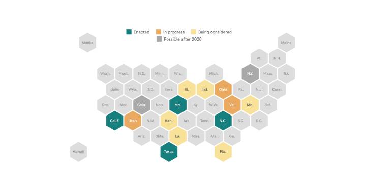 After California's vote to counter Trump, here's where redistricting stands