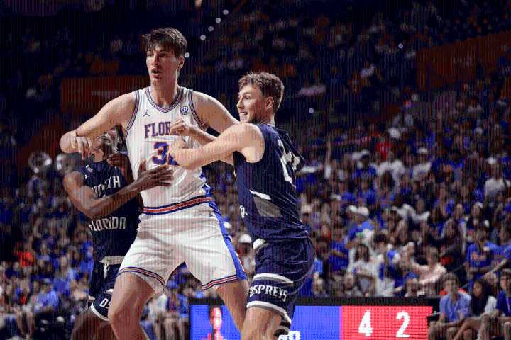 Florida's 7-foot-9 Olivier Rioux becomes tallest college basketball player ever