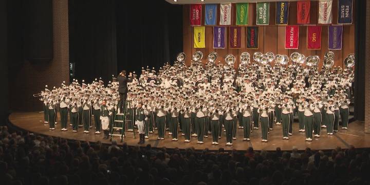 Spartan Spectacular brings together MSU bands for annual tradition