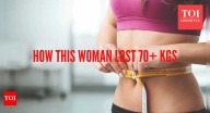 Weight Loss: Woman loses a staggering 70+ kgs; reveals a simple hack that tilted the scales