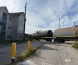 Apartment complex partially evacuated after train derailment in Houston’s East End