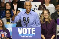 Obama, en campaña antes de unas elecciones estatales clave