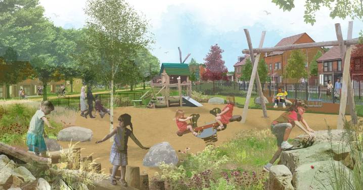 Plans submitted for 1,450 home estate, major relief road and a new park near M61