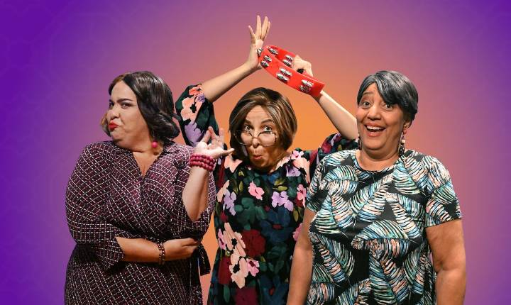 Las “viejas chismosas” llegan para provocar un “banquete” de risas