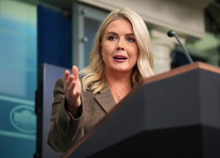 'Got Jealous of Erika Kirk': Karoline Leavitt Turns Heads at White House After-Hours Event as Critics Question Whether Her Dress Crossed the Line