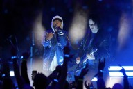 Eminem joins Jack White on stage during Lions