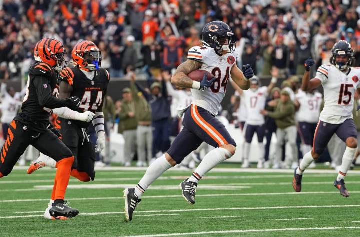 What Ben Johnson, Caleb Williams, Colston Loveland saw on the Bears' winning TD