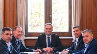 Adorni y Santilli se reunieron con Zdero y Weretilneck en Casa Rosada