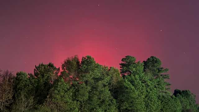 Northern lights shone brightly in many Alabama communities