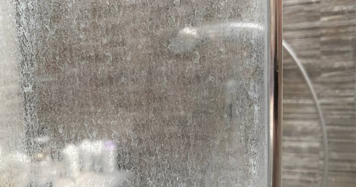 'Life-changing' shower door cleaning hack which can 'get rid of soap scum'