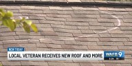 Army veteran and family gifted new roof