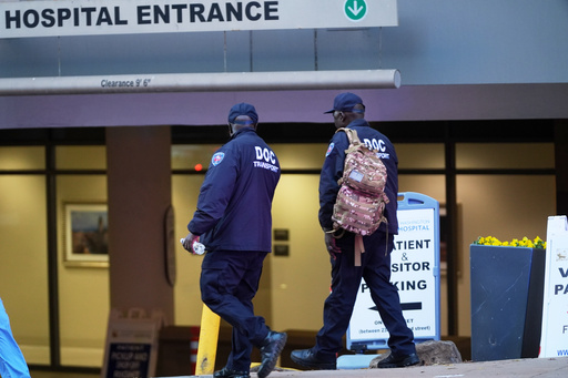 The scene near the White House after shooting of 2 National Guard members