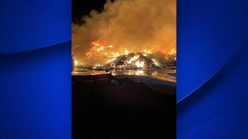 Large fire at Durham recycling facility; separate house fire investigated in North Raleigh