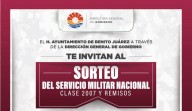 Reprograman autoridades municipales sorteo del Servicio Militar Nacional