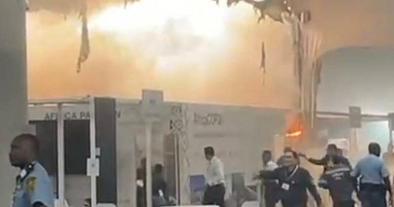 Fire disrupts COP30, 13 treated for smoke inhalation