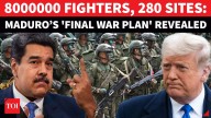 Inside Maduro’s ‘Final War Plan’ Against Trump: 8000000 Fighters, Guerrilla Resistance, Chaos Ops
