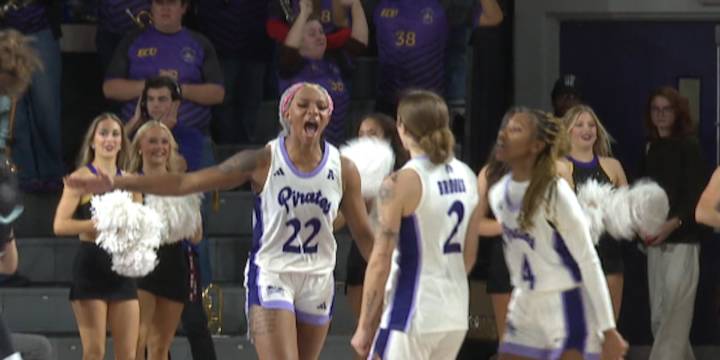 Women’s Basketball: Big opening night powers ECU past UNC