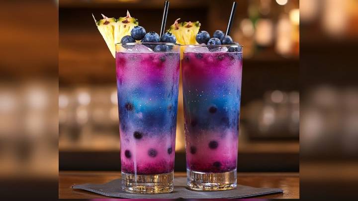 Northern lights glow punch: Vibrant drink that elevates any gathering