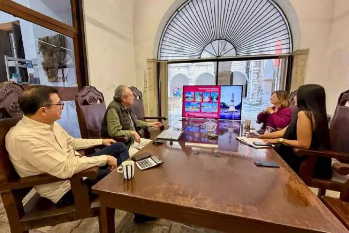Gobierno de Yucatán y la UADY intercambian propuestas técnicas para mejorar Paseo de Montejo