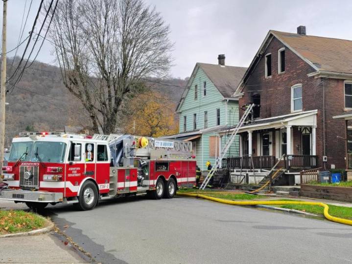 Three firefighters injured after Johnstown house fire