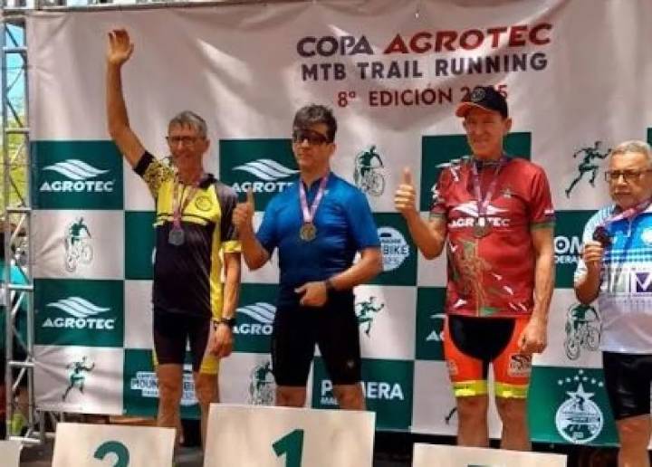 El sampedrino Hugo Dohle se consagró campeón en el Campeonato Paranaense de Ciclismo