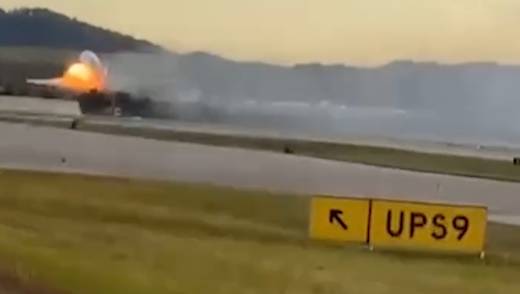 Video shows moment UPS plane explodes at Louisville Airport