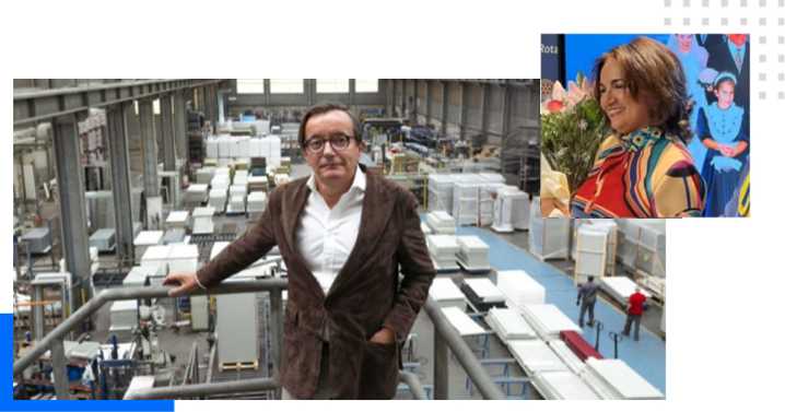 Alfredo Suárez y Flor Álvarez “Lloriana” Empresario del Año Premios Sabadell 2025