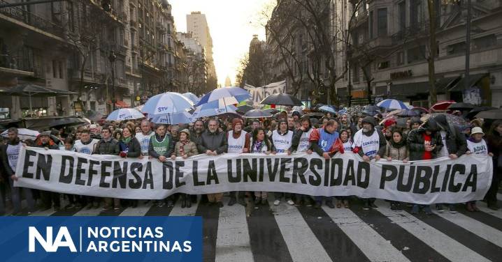 Universidades nacionales convocan a un paro por tres días y reclaman la aplicación de la Ley de Financiamiento