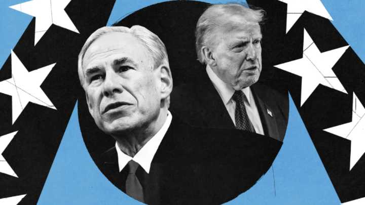 Gov. Greg Abbott, long a defender of states’ rights, embraces Trump’s push to expand presidential power