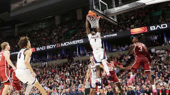 Graham Ike has 19 points and 11 rebounds, No. 21 Gonzaga beats Oklahoma 83