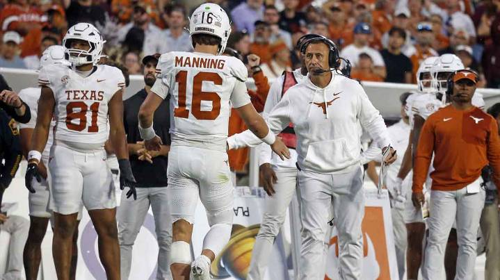 Arch Manning will start for Texas vs. Vanderbilt, Steve Sarkisian reveals
