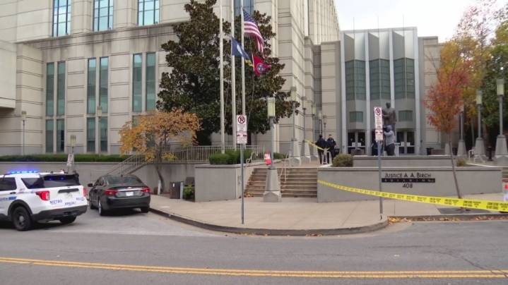 Woman grazed in road rage shooting at Nashville courthouse