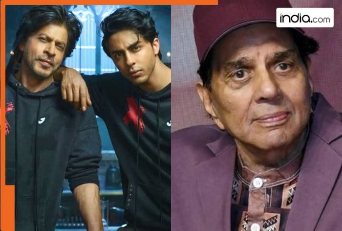 Dharmendra Health Update: Shah Rukh Khan reaches Breach Candy Hospital with son Aryan to meet Bollywood’s He