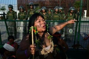 Indigenous protest blocks entrance to UN COP30 climate summit