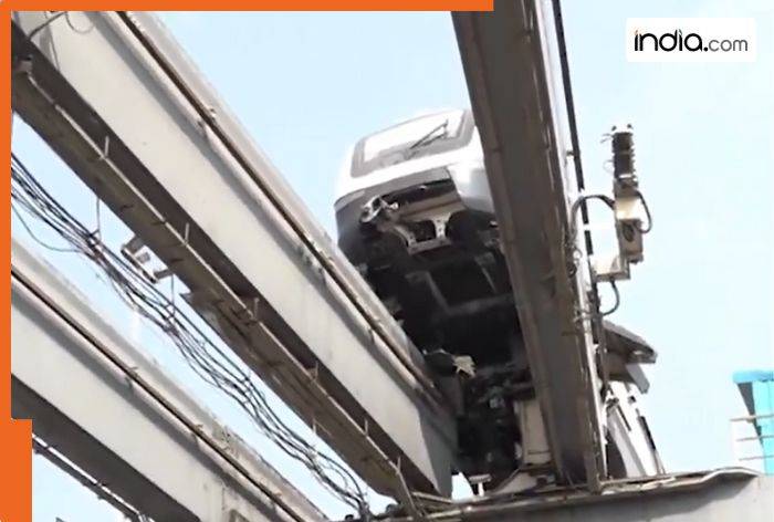 Monorail train hits beam during Mumbai test run, 3 staffers in hospital, MMMOCL calls it ‘minor incident’