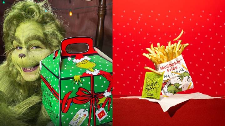 The Grinch Meal Brings Tangy Dill Fries to McDonald's This Holiday Season