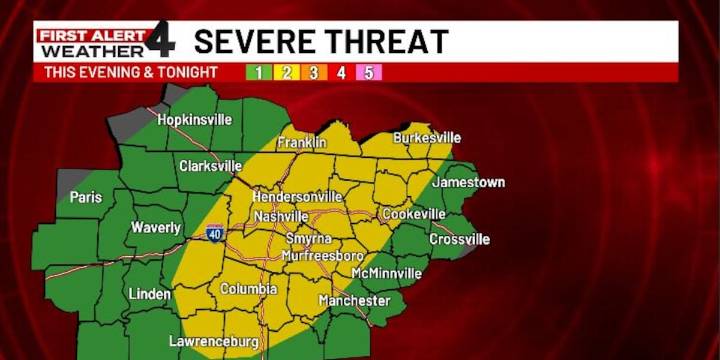 First Alert Weather Days: Severe storm threat late today