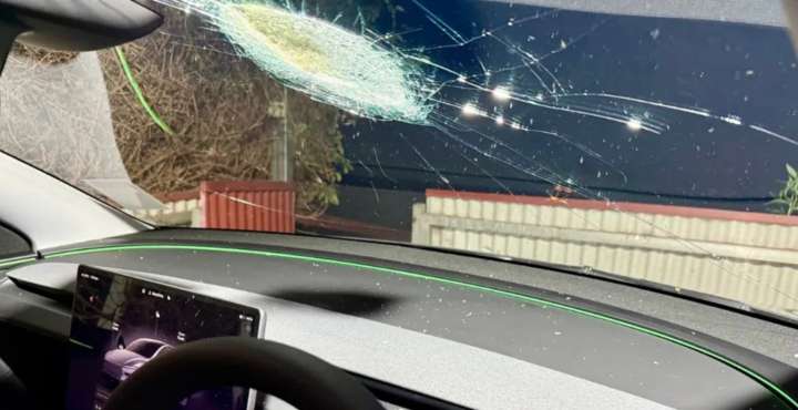 A Mystery Object Smashed Into a Tesla. Was It a Meteorite?