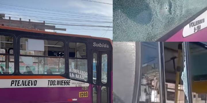 Ataque a bus de San Germán en SMP: sicarios disparan más de 10 veces y comparten el video, en pleno estado de emergencia en Lima y Callao